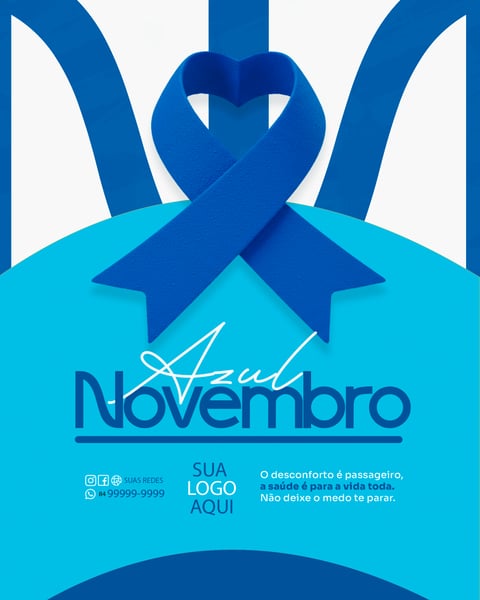 SOCIAL MEDIA NOVEMBRO AZUL PSD EDITÁVEL 3