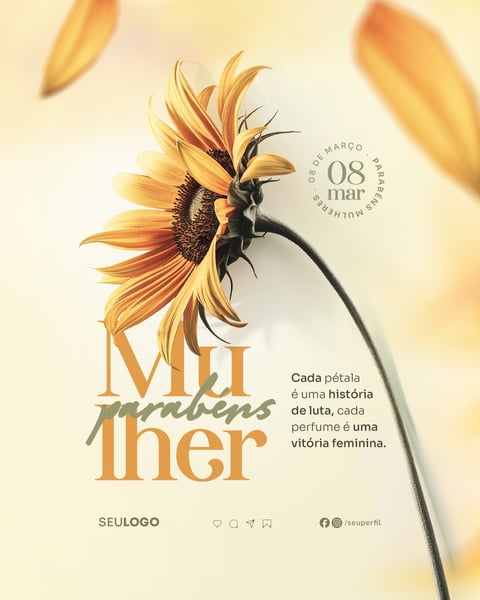 Social Media Dia Internacional das Mulheres