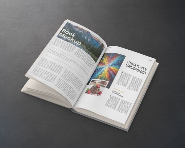 LIVRO PSD EDITÁVEL MOCKUP