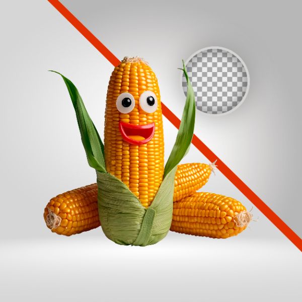 MILHO 3D, ELEMENTO PNG, BONECO DE ESPIGA, SABUGO, SÃO JOÃO, FESTA JUNINA, ARRAIÁ, MILHO VERDE, DECORAÇÃO DE CAIPIRA