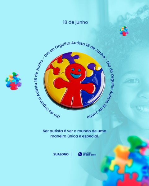 18 DE JUNHO DE DO ORGULHO AUTISTA