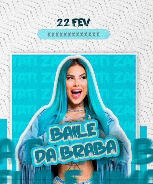 FLYER MC TATI ZAQUI BAILA DELA FEED