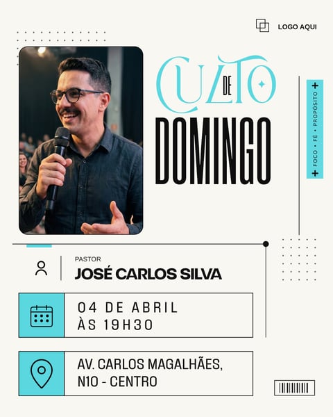 CULTO DE DOMINGO SOCIAL MEDIA PSD EDITÁVEL 7