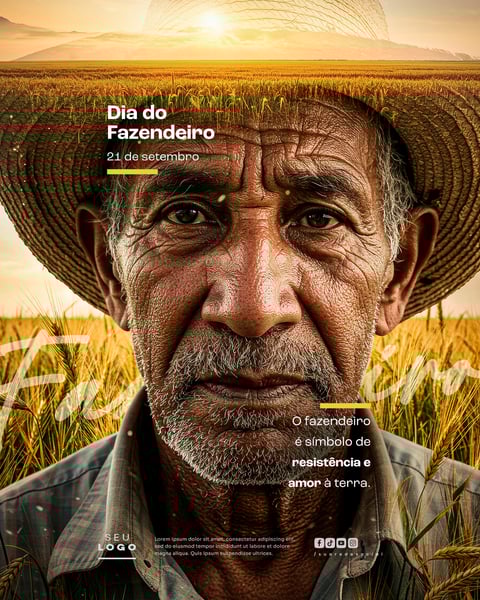 DIA DO FAZENDEIRO 21 DE SETEMBRO SOCIAL MEDIA PSD EDITÁVEL 5