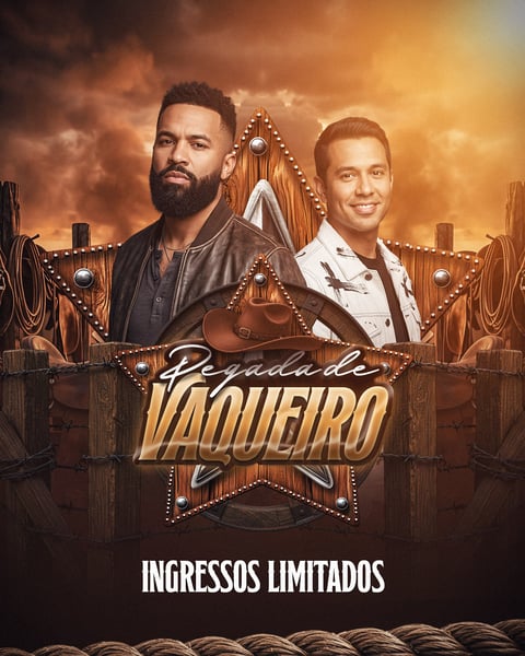 FLYER PEGADA DE VAQUEIRO FEED PSD EDITÁVEL