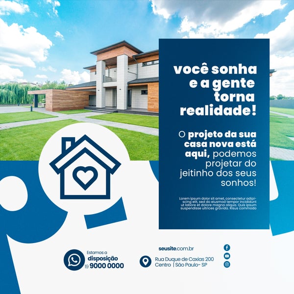 XSM VOCÊ SONHA E A GNETE REALIZA - CONSTRUÇÃO CIVIL 