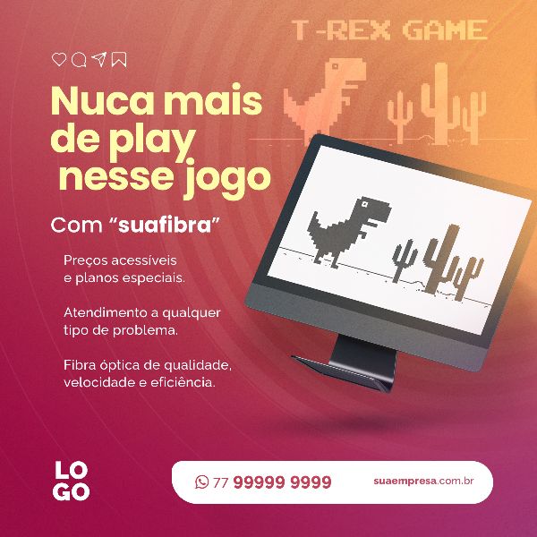 NUCA MAIS DE PLAY NESSE JOGO - INTERNET