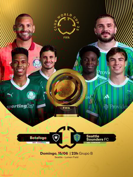 BOTAFOGO X SEATTLE SOUNDERS FC - FIFA CWC 2025 FINAL FEED