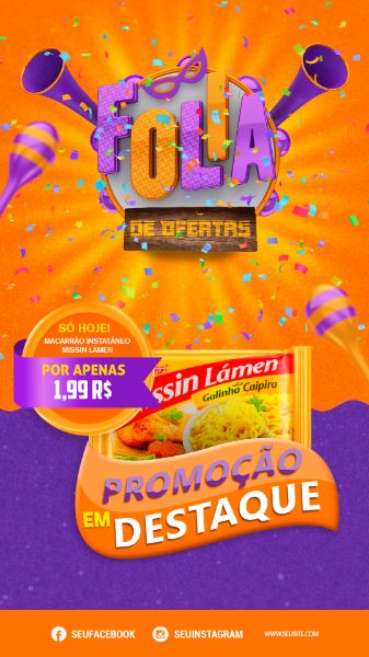 CARNAVAL FOLIA DE OFERTAS 01 STÓRIES