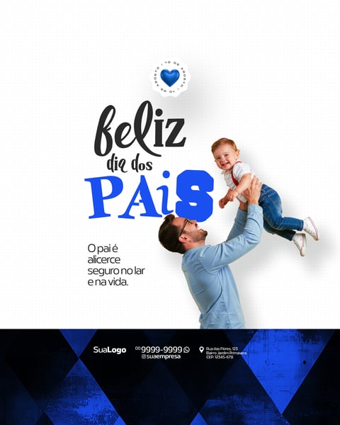 SOCIAL MEDIA DIA DOS PAIS 10 DE AGOSTO