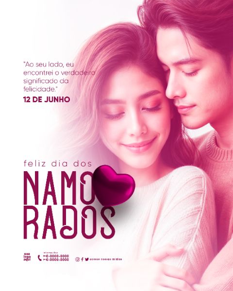 12 DE JUNHO DIA DOS NAMORADOS FEED