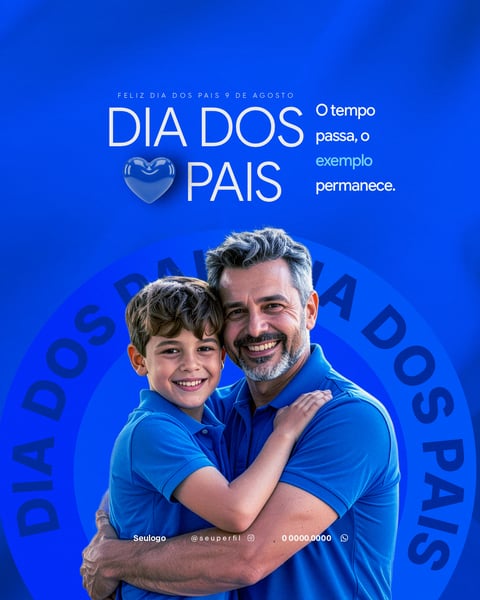 DIA DOS PAIS FLYER SOCIAL MEDIA PSD 3
