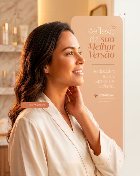 CLÍNICA DE ESTÉTICA BELEZA AUTOCUIDADO SOCIAL MEDIA PSD EDITÁVEL 2