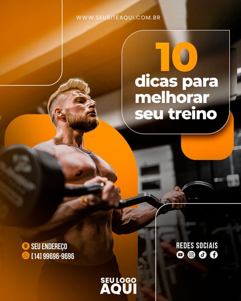 POST - ACADEMIA - 10 DICAS PARA MELHORAR SEU TREINO