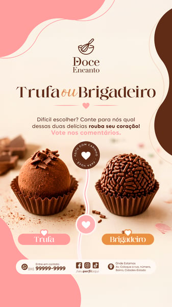 STORY DOCERIA CONFEITARIA SOCIAL MEDIA TEMPLATE PSD EDITÁVEL 07