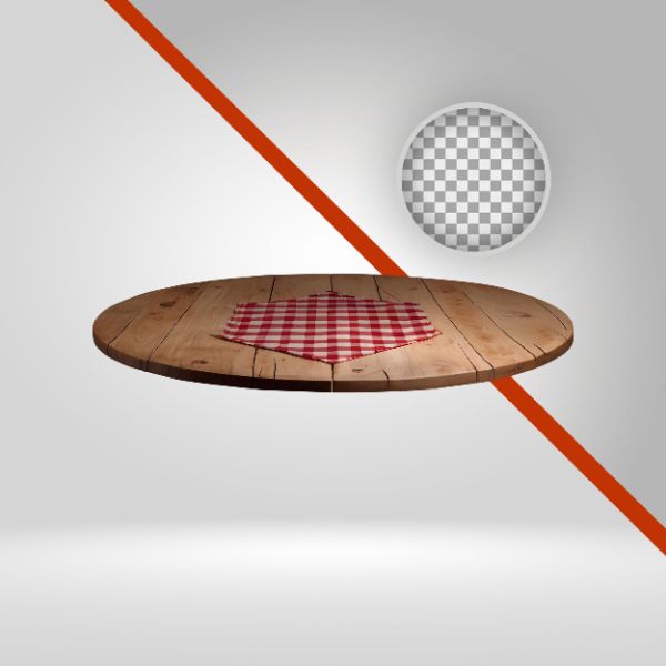 CÍRCULO SÃO JOÃO 3D, BASE, ESTRADO, MESA, PANO XADREZ, RODA, ELIPSE DE MADEIRA, ELEMENTO PNG, FUNDO TRANSPARENTE