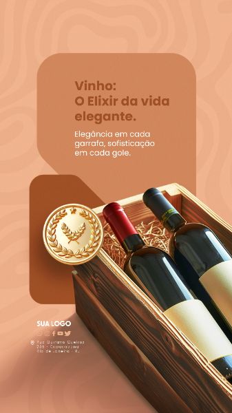STORY - VINHO - O ELEXIR DA VIDA ELEGANTE