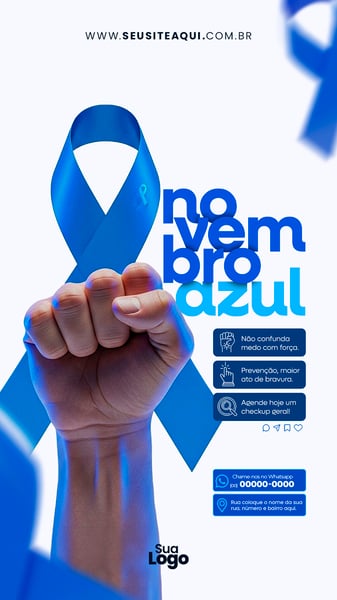 STORY NOVEMBRO AZUL SAÚDE 1