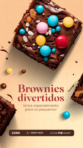 CONFEITARIA BROWNIE - SOCIAL MEDIA