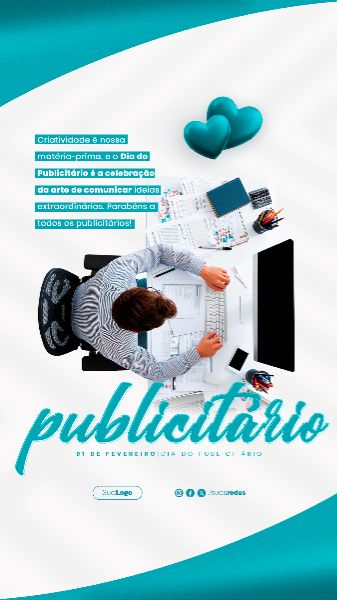 DIA DO PUBLICITÁRIO SOCIAL MEDIA POST STORY