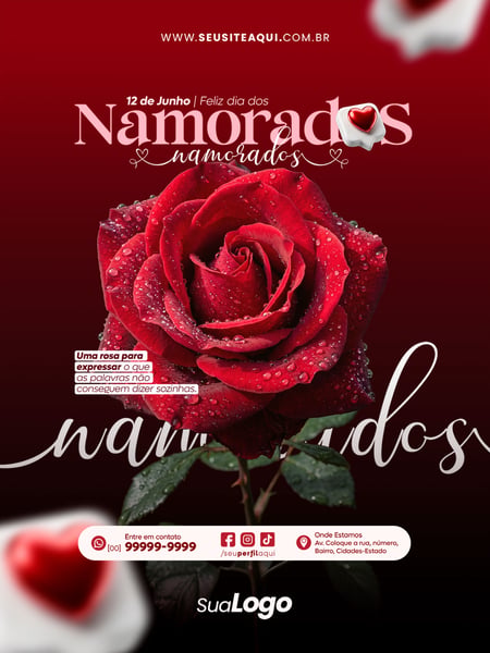 POST FEED 12 DE JUNHO DIA DOS NAMORADOS SOCIAL MEDIA TEMPLATE PSD EDITÁVEL 07