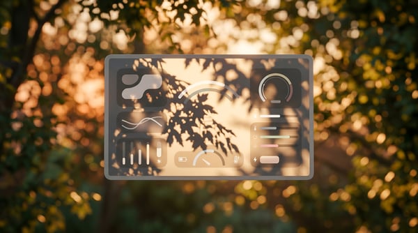TELA TELEVISÃO MODERNA FLORESTA TECNOLOGIA SUSTENTÁVEL FUTURISMO NATUREZA DIGITAL CONTRASTE INOVAÇÃO 01