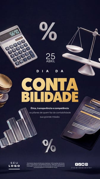 DIA DA CONTABILIDADE 25 DE ABRIL STORY SOCIAL MEDIA PSD EDITÁVEL 3