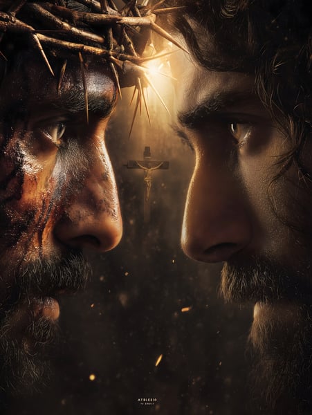 JESUS CRISTO CRUCIFICADO E JESUS CRISTO NO SEU MINISTÉRIO 01