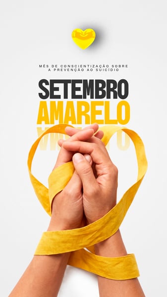 SETEMBRO AMARELO CONSCIENTIZAÇÃO PREVENÇÃO SUICÍDIO PSD 6