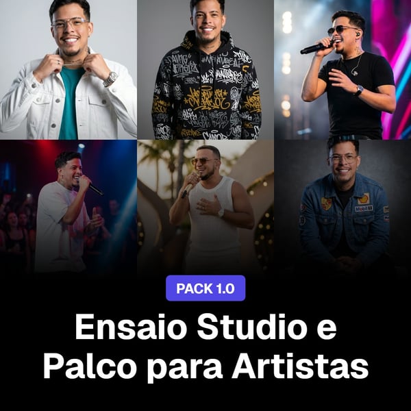 Ensaio Studio e Palco para Artistas 1.0