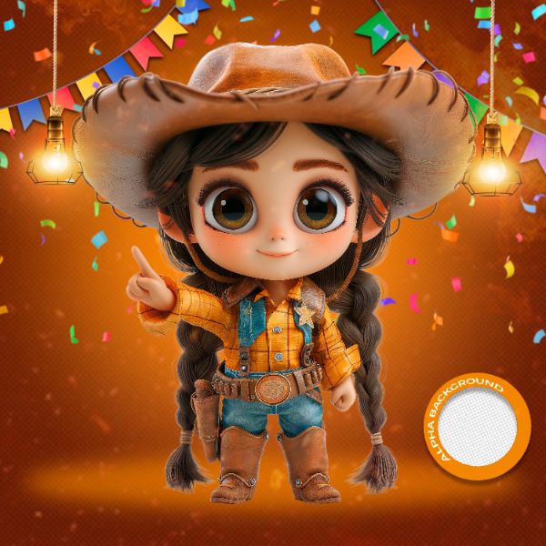 MASCOTES DE FESTA JUNINA MODELO 178