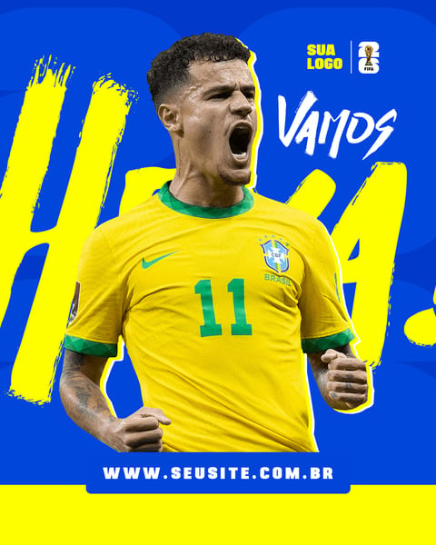 VAMOS DE HEXA BRASIL COPA DO MUNDO 2026