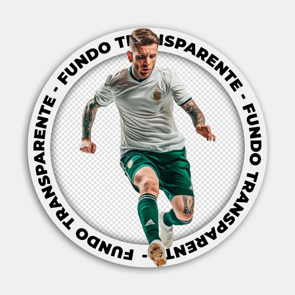JOGADOR DE FUTEBOL | IMAGEM SEM FUNDO