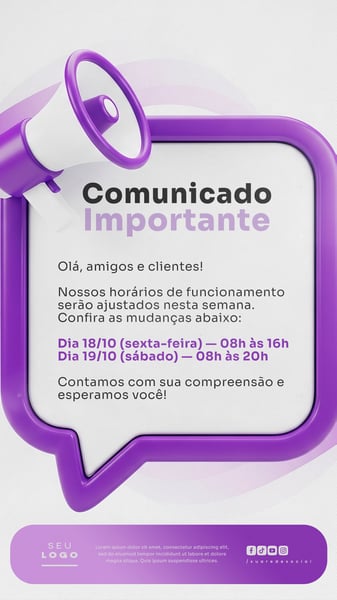 AVISOS E COMUNICADOS
