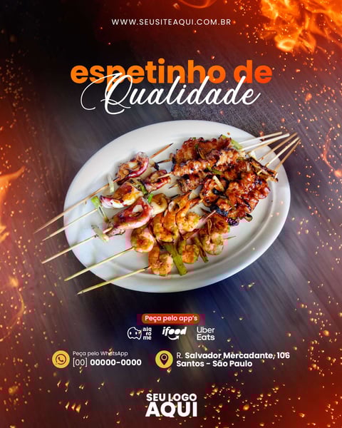 FEED VERTICAL - AÇOUGUE | CARNE | CHURRASCO | SOCIAL MEDIA | PSD EDITÁVEL