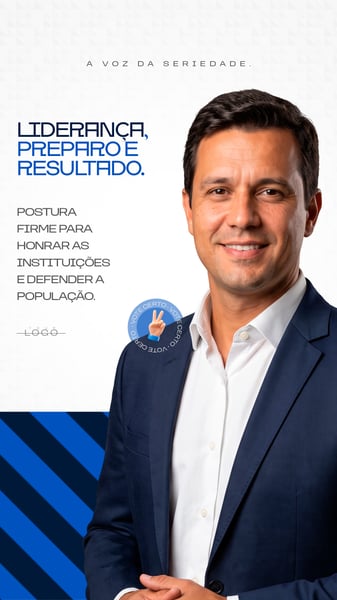 A VOZ DA SERIEDADE LIDERANÇA PREPARO E RESULTADO POSTURA FIRME PARA HONRAR AS SOCIAL MEDIA PSD STORY