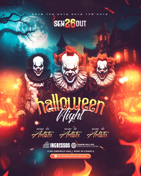 FLYER FESTA HALLOWEEN