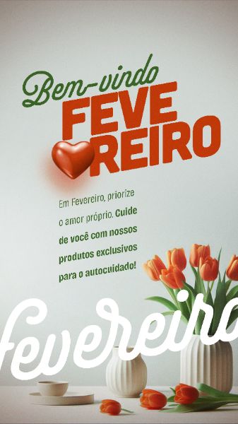 STORY - BEM-VINDO FEVEREIRO