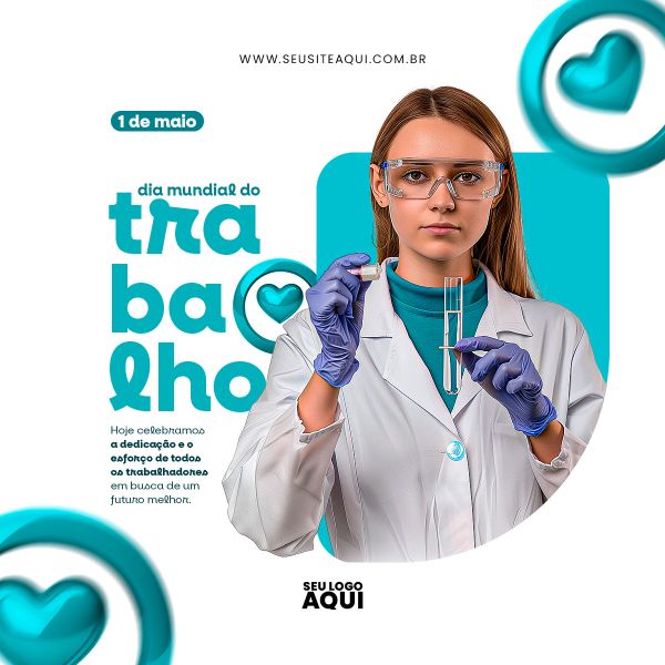 DIA DO TRABALHADOR - PSD EDITÁVEL