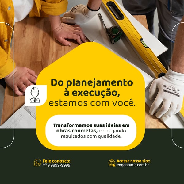 ENGENHARIA PLANEJAMENTO E EXECUÇÃO FEED PSD EDITÁVEL