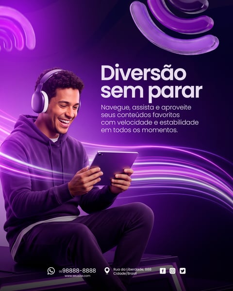 PROVEDOR DE INTERNET SOCIAL MEDIA PSD EDITÁVEL 5