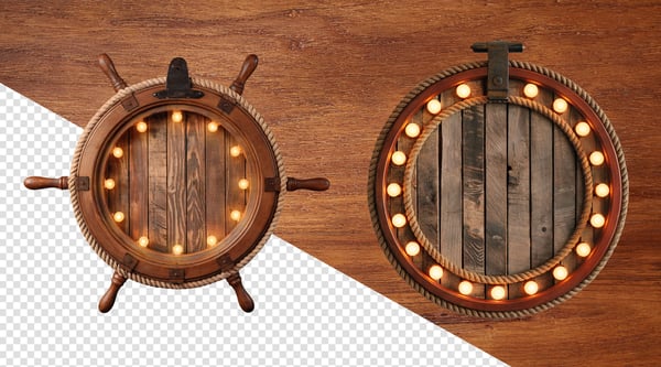 XGU ELEMENTOS DE MADEIRAS PARA COMPOSIÇÃO DE ARTES MODELO 07