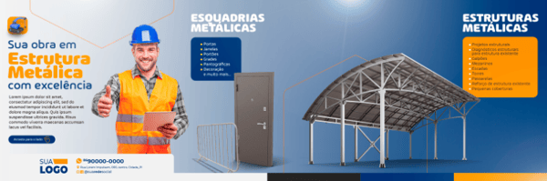 SUA OBRA EM ESTRUTURA METALICA - CARROSSEL - FEED.RAR
