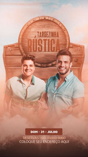 TARDEZINHA RÚSTICA STORY