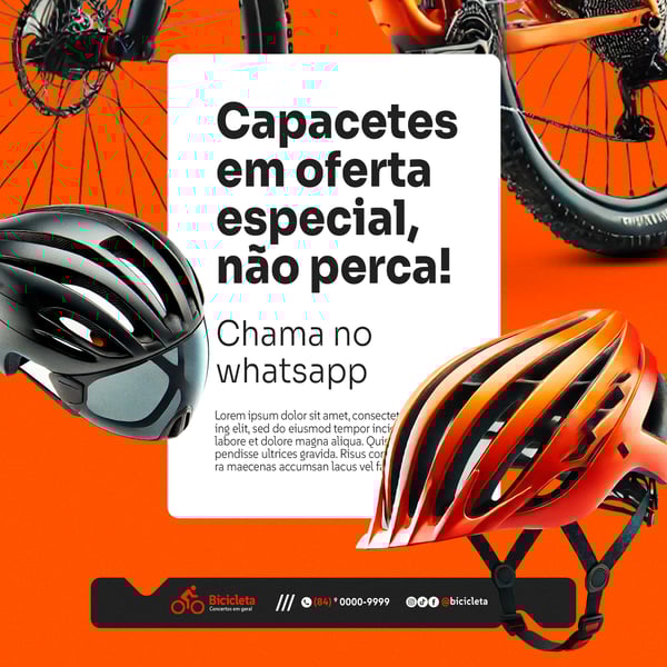 LOJA DE BICICLETA - CAPACETES