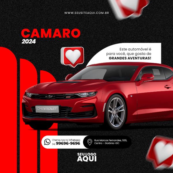CONCESSIONÁRIA DE CARROS | PSD EDITÁVEL