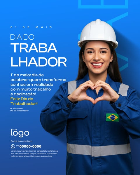 SOCIAL MEDIA - DIA DO TRABALHADOR