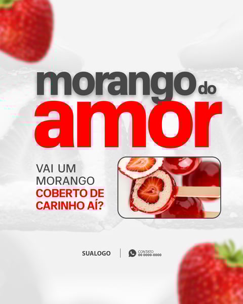 MORANGO DO AMOR SOCIAL MEDIA PSD EDITÁVEL 2