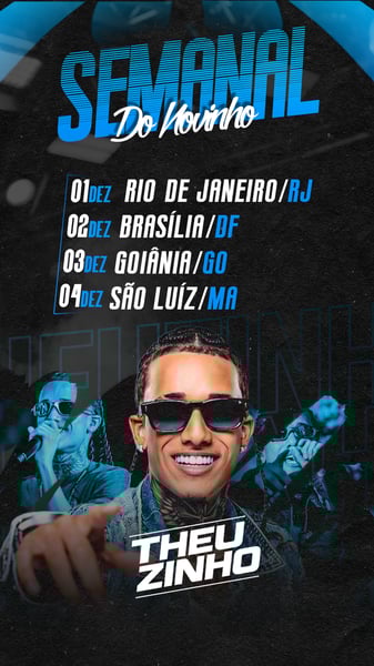 AGENDA SEMANAL DO NOVINHO