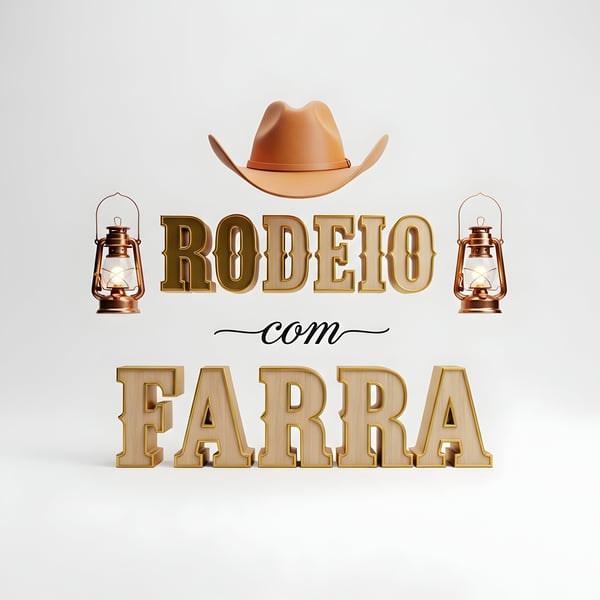 SELO 3D SERTANEJO RODEIO COM FARRA 10